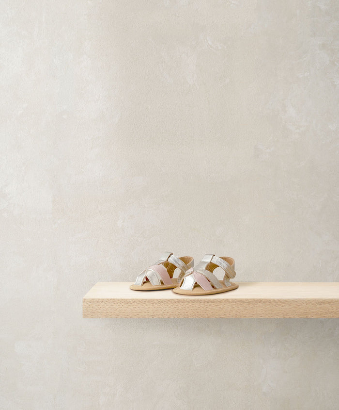 Mamas & Papas Shoes & Booties Gold Metallic Sandals