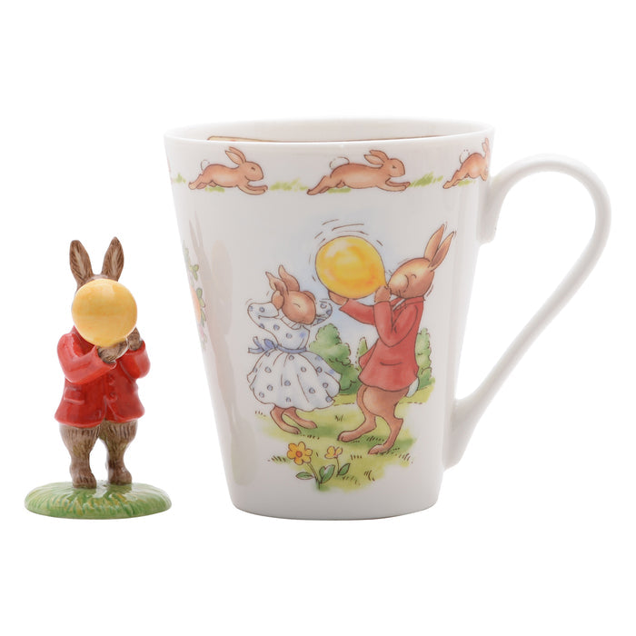 Happy 18th Bunnykins mug set