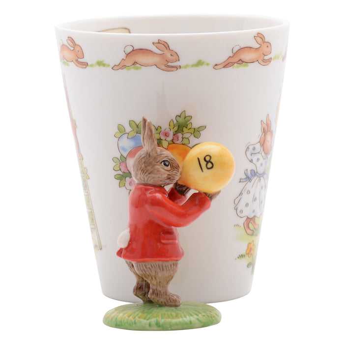 Happy 18th Bunnykins mug set