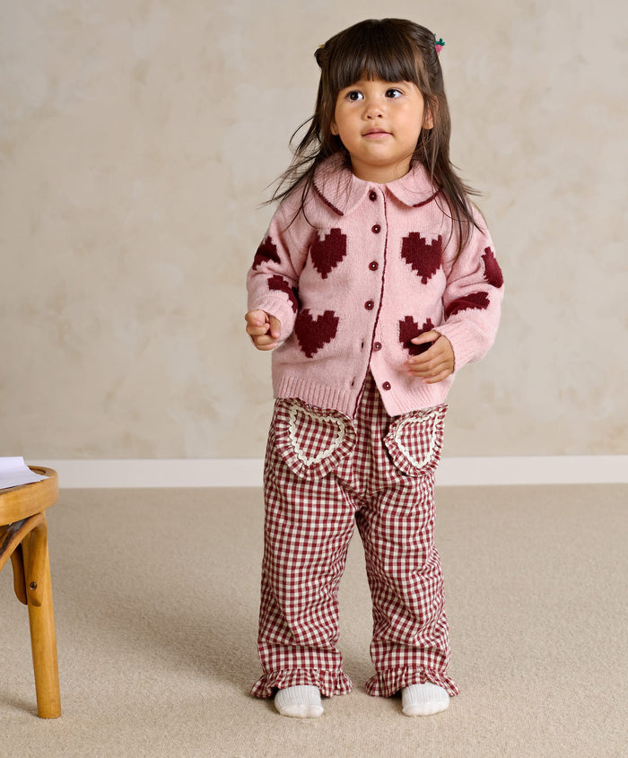 Mamas & Papas Jumpers & Knitwear Heart Cardigan
