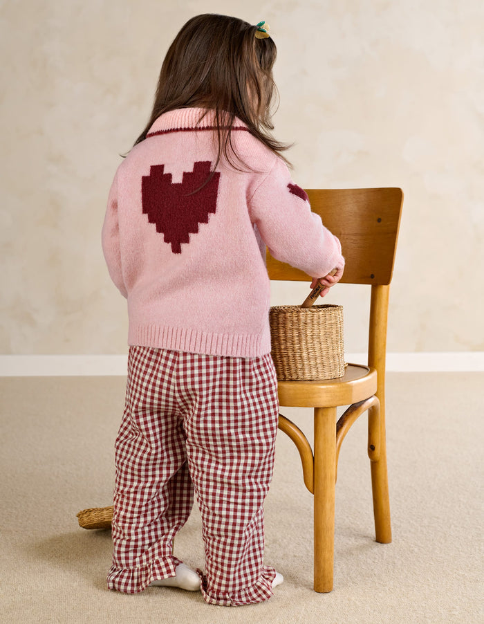Mamas & Papas Jumpers & Knitwear Heart Cardigan
