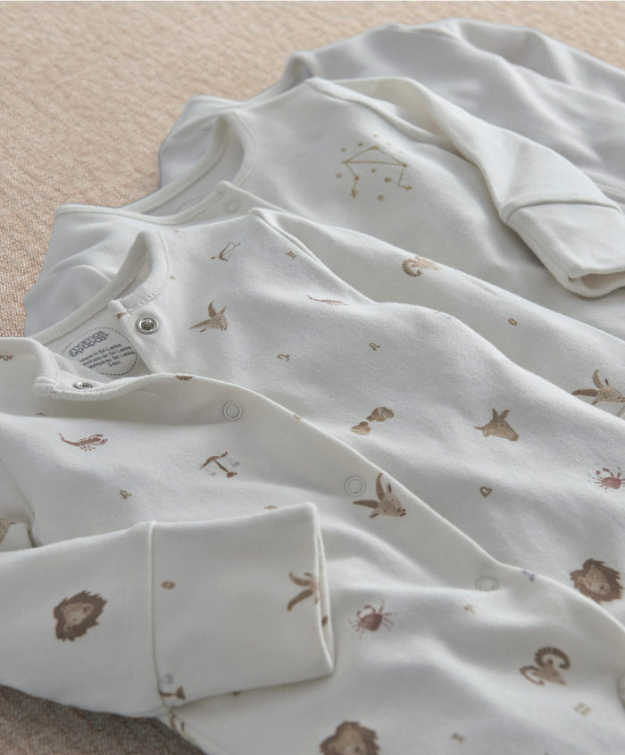Mamas & Papas Horoscope Sleepsuits (Pack of 3)
