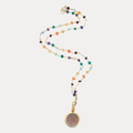 Inner Joy Multi Stone Sri Yantra Necklace. Limited Edition