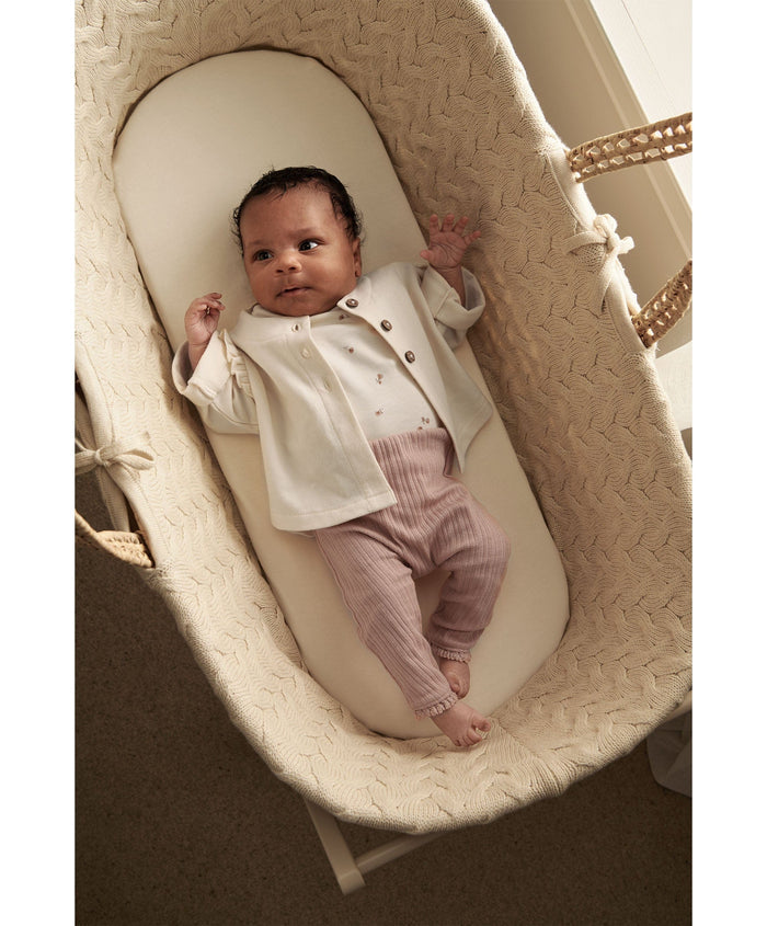 Mamas & Papas Outfits & Sets Jersey Jacket, Leggings & Daisy Bodysuit