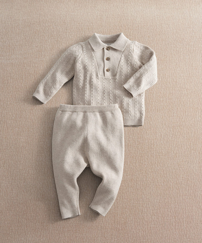 Mamas & Papas Outfits & Sets Jumper & Trouser Knitted Set (2 Piece)