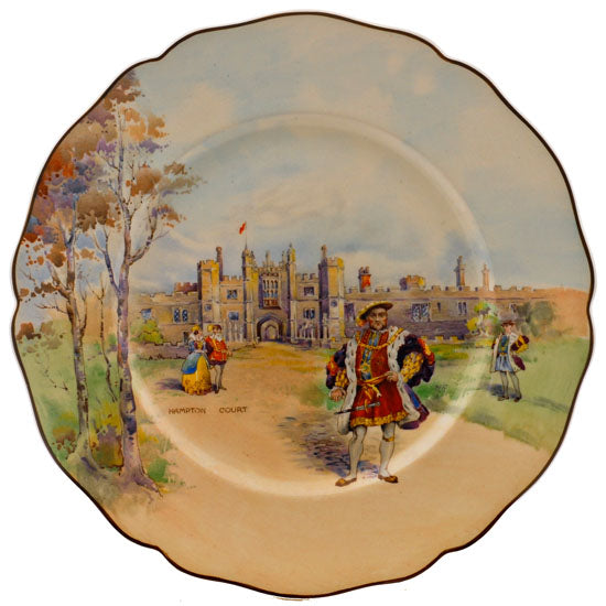 King Hnery VIII  Plate 10.25"