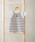 Mamas & Papas Outfits & Sets Knitted Dungarees & T-Shirt Set