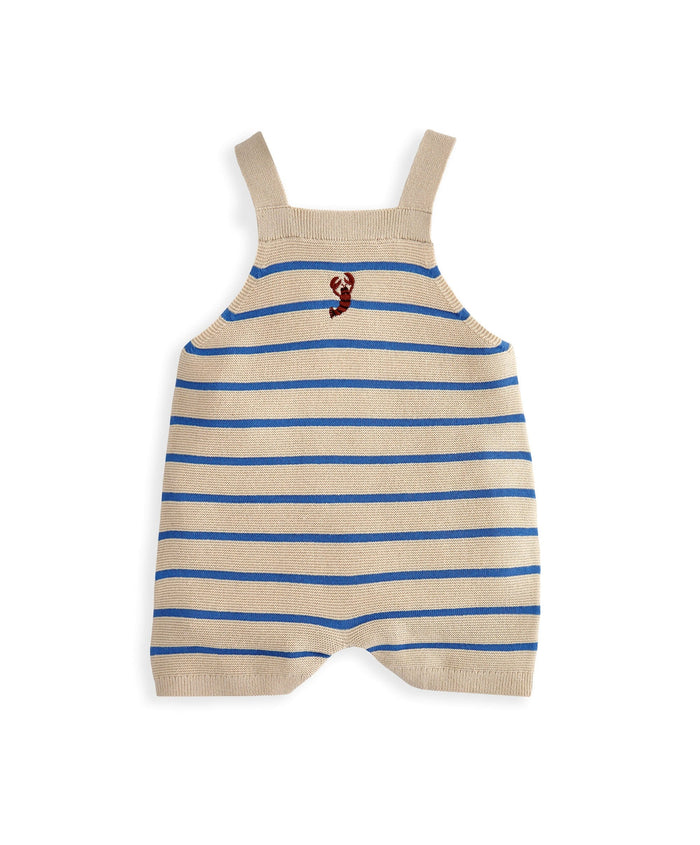 Mamas & Papas Outfits & Sets Knitted Dungarees & T-Shirt Set