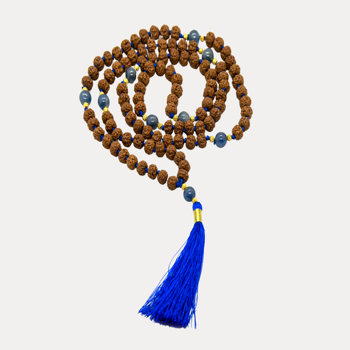 Kriya Mala with Indonesian Rudraksha