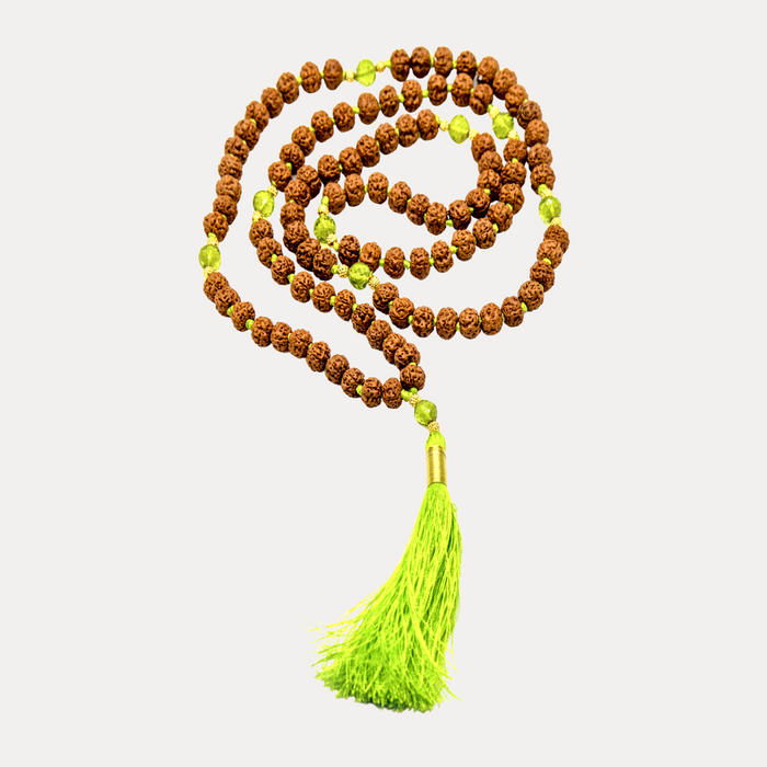 Kriya Mala with Indonesian Rudraksha