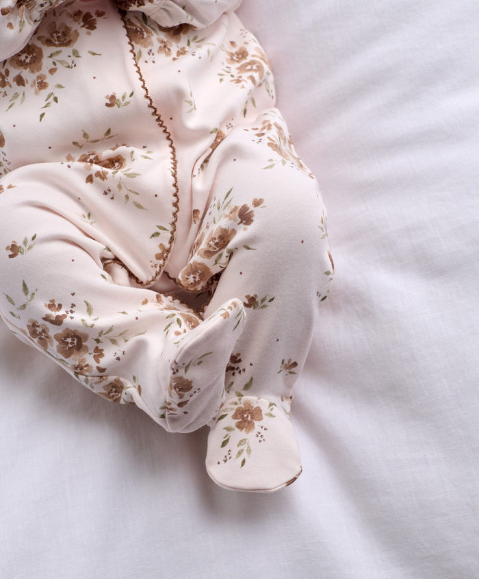 Mamas & Papas All-in-Ones & Bodysuits Large Floral Print All In One