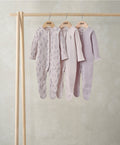 Mamas & Papas All-in-Ones & Bodysuits Lavendar Sleepsuits (Pack of 3)