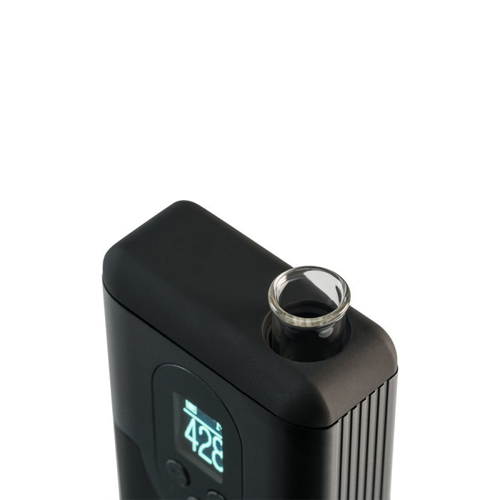 Lightly Used Arizer Argo Vaporizer Black Top View