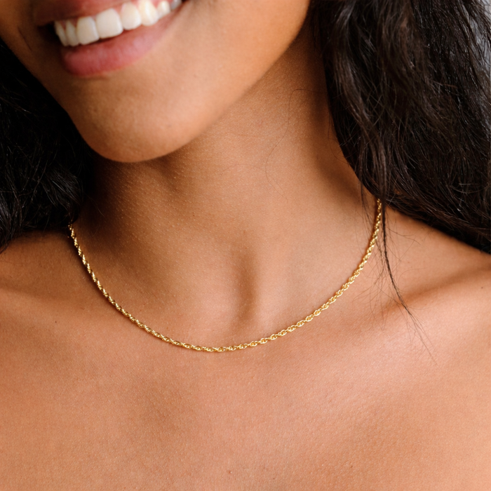Liora Twist Gold Plated Chain