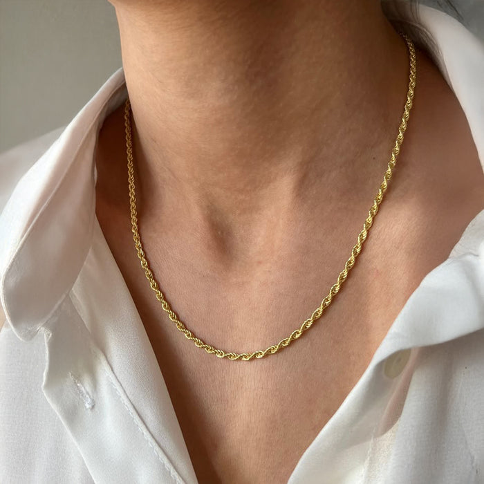 Liora Twist Gold Plated Chain