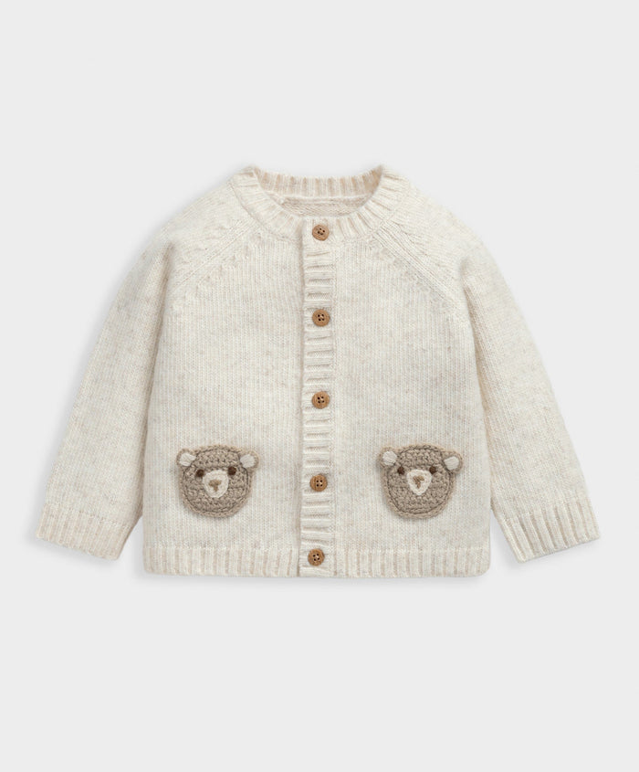 Mamas & Papas Outfits & Sets Me & You Bear Cardigan & Leggings Outfit Set