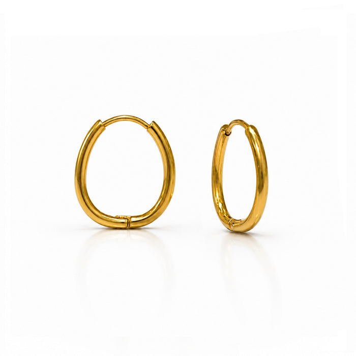 Minimalist Gold Plated Hoop