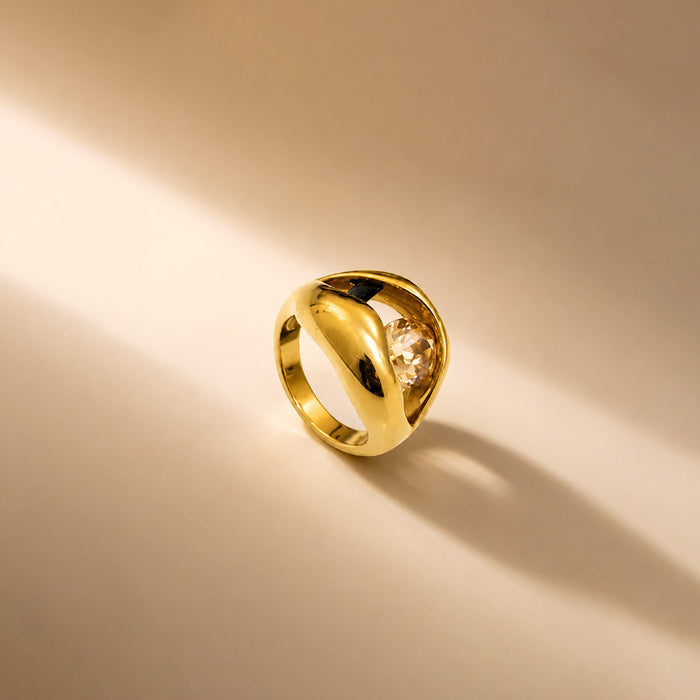 Mirage Gold Plated Ring