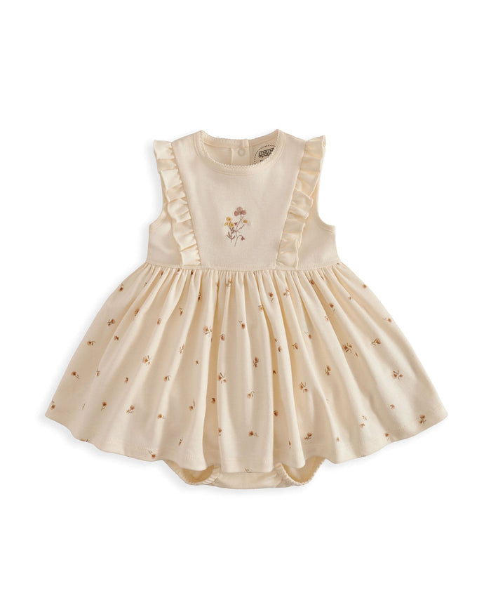 Mamas & Papas Outfits & Sets Mock Skirt Romper With Headband