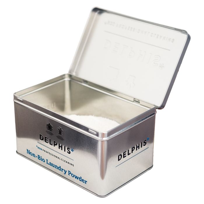Non-Bio Laundry Powder 1.2kg + FREE Refill Tin