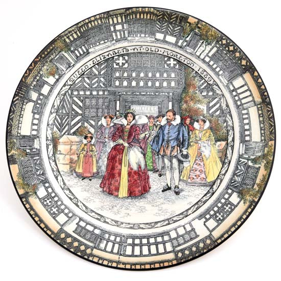 Old Moreton Hall Plate