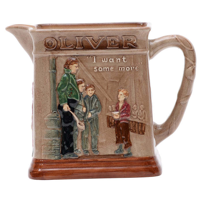 Oliver Twist Jug in.Asking for More in.