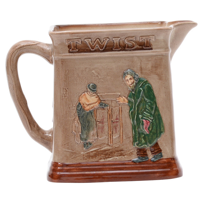 Oliver Twist Jug in.Asking for More in.