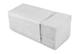 Papierhandtuch V-Falz, 2-lagig, recycling hellgrau