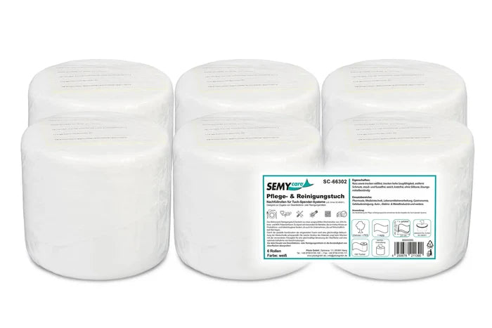 Pflege- & Reinigungstuchrolle Nachfüllpack, 6 Rollen