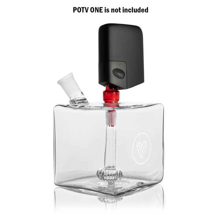 POTV Cloud Cube Glass Bubbler