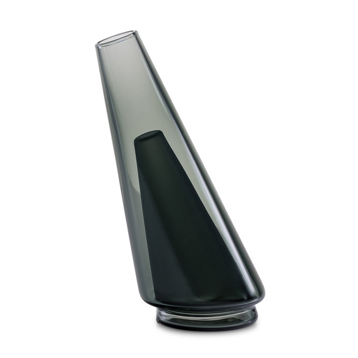 Puffco Peak Colored Glass Black Side View