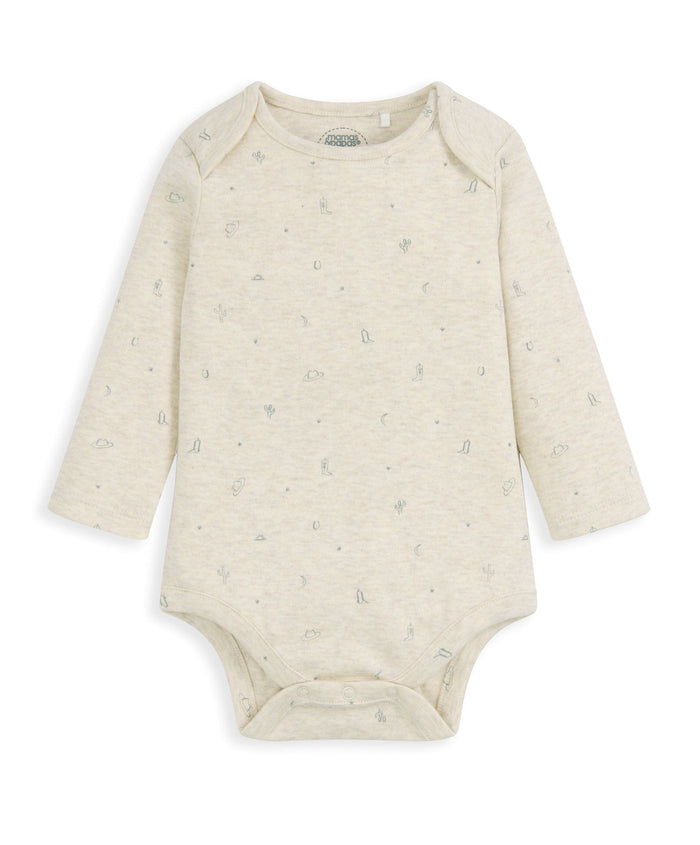 Mamas & Papas Outfits & Sets Quilted Dungarees & Oatmeal Bodysuit