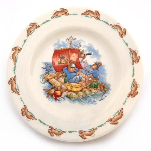 Raft Bunnykins plate