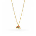 Rainbow Dreams Gold Plated Necklace
