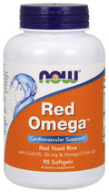 Red Omega (Red Yeast Rice) Softgels - Só Verde