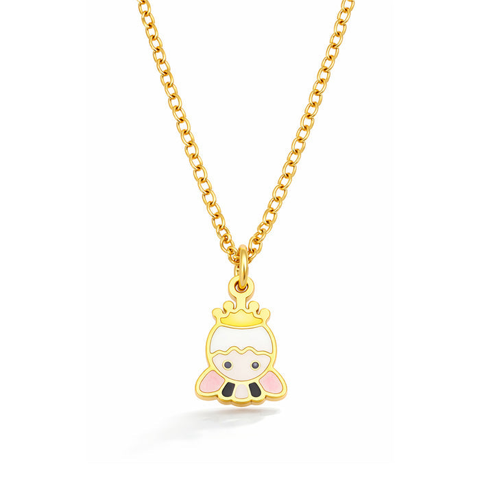 Royal Cutie Princess Gold Plated Necklace