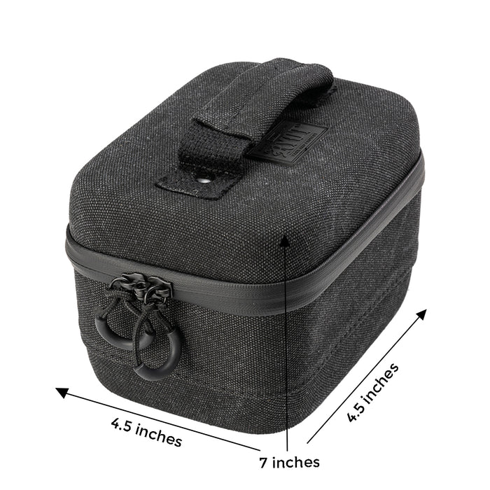 RYOT Safe Case Small Carbon Series Travel Case Black Measure