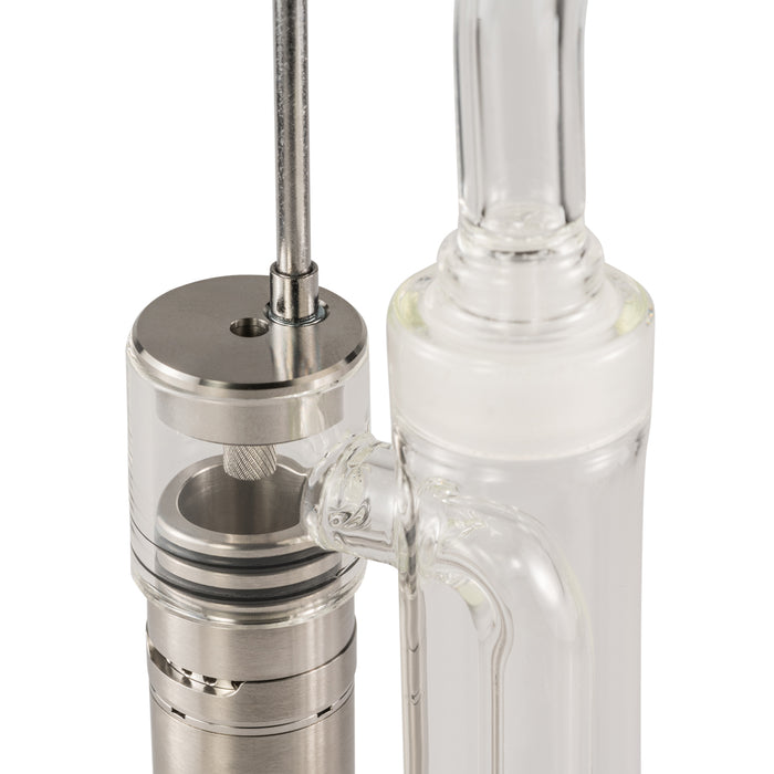 Saionara Poseidon V2 Bubbler detail on top of EZ Sai