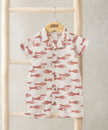 Mamas & Papas Rompers Sardine Linen Romper