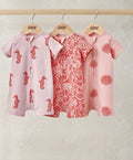 Mamas & Papas Rompers Seahorse Rompers (Pack of 3)
