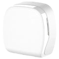 SemyTop Jumbo Toilettenpapierspender, weiß matt, für Rollen bis Ø25 cm