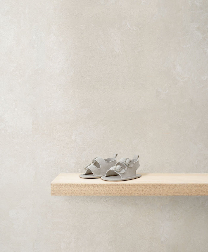 Mamas & Papas Shoes & Booties Stone Suede Sandals