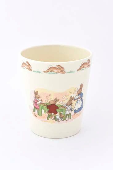 Stratford Beaker Bunnykins plate