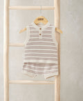 Mamas & Papas Outfits & Sets Stripe Knitted Top & Shorts