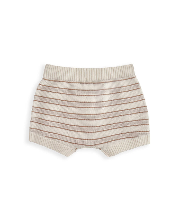 Mamas & Papas Outfits & Sets Stripe Knitted Top & Shorts