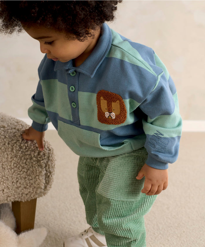 Mamas & Papas Jumpers & Knitwear Stripe Sweatshirt