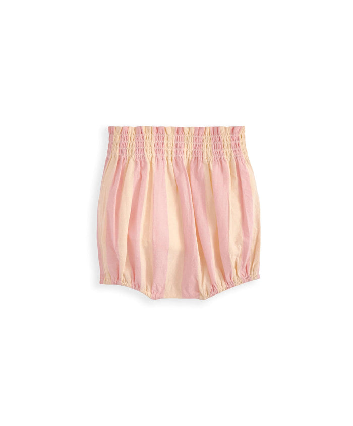 Mamas & Papas Outfits & Sets Striped Pink Peplum Top Set