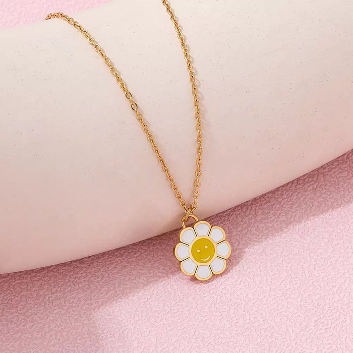 SunPetal Whim Gold Plated Necklace