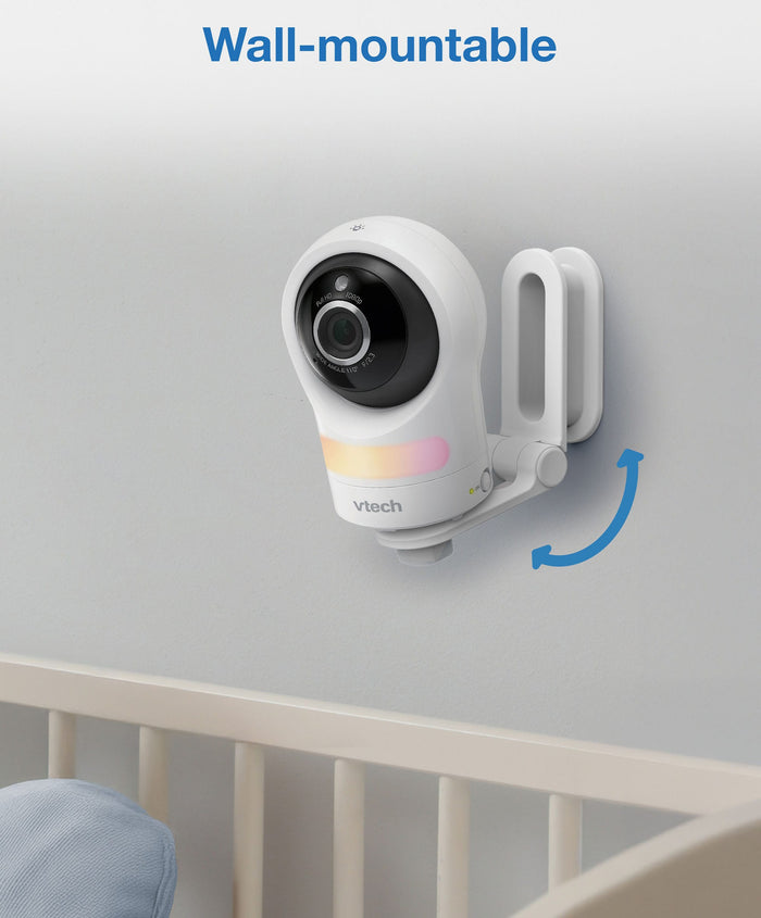 VTech Baby Monitors VTech RM4761 5inch Smart Wi-Fi 1080p Pan & Tilt Monitor - White
