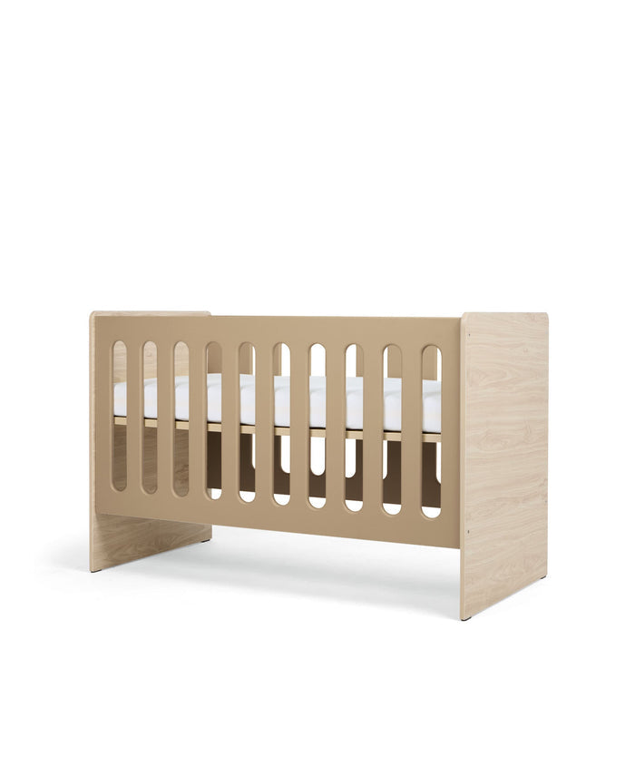 Mamas & Papas Cots Vyne Cot - Mocha/Oak